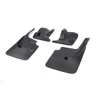 Оригинальные брызговики Premium 2008-2015 (4 шт) Toyota Land Cruiser 200 2007-2021 гг. фото 1