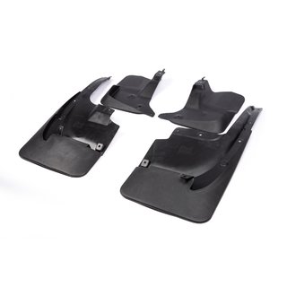 Оригинальные брызговики Premium 2015+ (комплект 4 шт) Toyota Land Cruiser 200 2007-2021 гг. фото 1