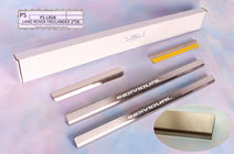 Land Rover Freelander II 2006-2014 гг. Накладки на пороги Natanika Standard (4 шт, нержавейка) фото 1