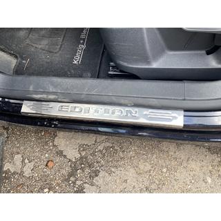 Накладки на Пороги Edition V2 (4 шт., Нержавейка) Volkswagen Tiguan 2007-2016 гг. фото 1