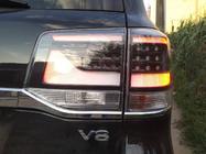 Toyota Land Cruiser 200 2007-2021 гг. Задние Фонари 2016+ (Executive Black) фото 3
