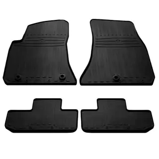 Резиновые коврики Stingray (2WD, 4 шт, резина) Dodge Challenger 2008-2023 гг.