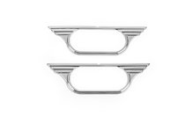 Volkswagen T5 Transporter 2003-2010 гг. Хромированные накладки на поворотники Libao V1 (2 шт, пластик) фото 1