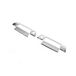 РАЗУКОМПЛЕКТОВАНО! Накладки на ручки (2 шт) BMW 5 серия E34 1988-1995 гг. фото 1