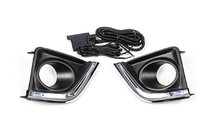 Toyota Corolla 2013-2019 гг. LED Вставки для Противотуманных Фар 2013-2017 (Комплект) фото 1