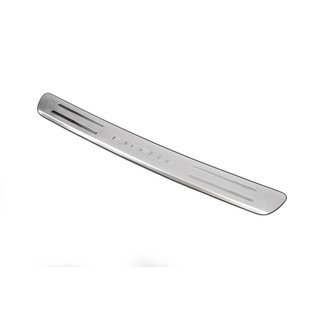 Накладка на Задний Бампер Libao (Sedan, Нержавейка) Chevrolet Lacetti 2003-2024 гг. фото 1