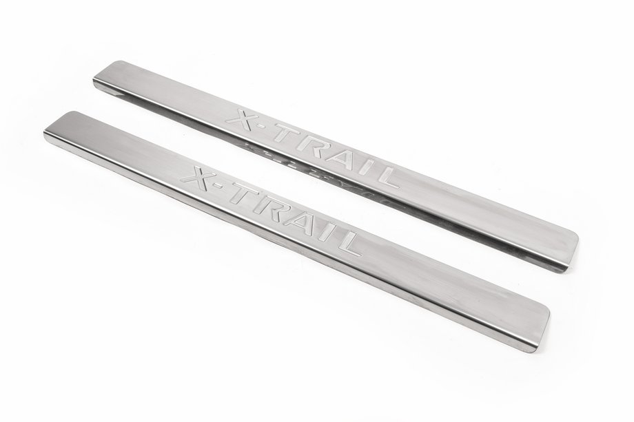 Накладки на пороги OmsaLine (2 шт, нержавейка) Image Накладки на пороги OmsaLine (2 шт, нержавейка) Image