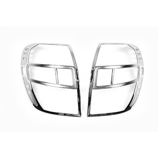 Накладки на Задние Фонари (2 шт, пластик) Chevrolet Captiva 2006-2019 гг. фото 1