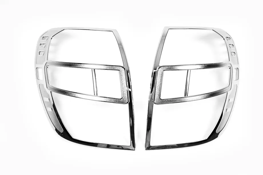 Chevrolet Captiva 2006-2019 гг. Накладки на Задние Фонари (2 шт, пластик) Image