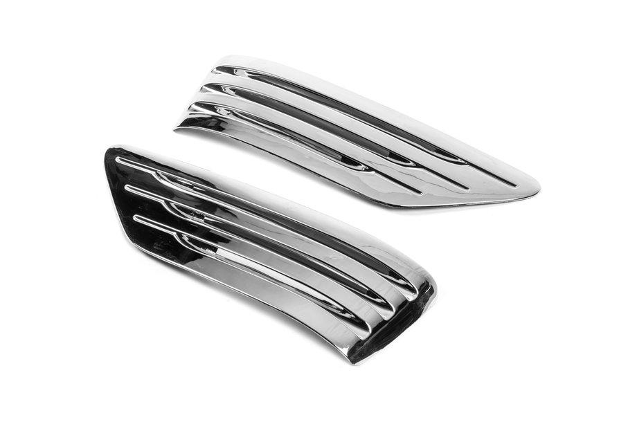 Toyota Land Cruiser 90 Prado 1996-2002 гг. Накладки на воздуховоды (2 шт, пластик) Image