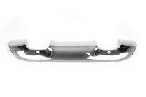 Накладка на задний бампер нержавейка фото 1