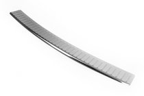 Volkswagen Touran 2010-2015 гг. Накладка на задний бампер OmsaLine Глянец Нержавейка фото 1