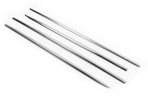 Honda CRV 2001-2006 гг. Нижние молдинги стекол нержавейка (4 шт.) фото 1