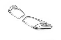 Хром Накладки на Фары (2 шт., Пластик) фото 3