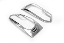 Накладки на Фары Хром (2 шт, Нержавеющая Сталь) фото 2 Накладки на Фары Хром (2 шт, Нержавеющая Сталь) фото 2