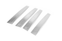 Хром накладки на стойки (4 шт, нерж сталь) фото 2