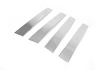 Накладки на дверные стойки из нержавеющей стали фото 3