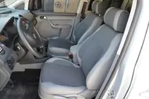 Volkswagen Caddy 2004-2010 гг. Авточехлы (Эко-кожа↗Ткань, Premium) фото 6