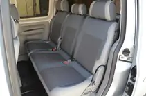 Volkswagen Caddy 2004-2010 гг. Авточехлы (Эко-кожа↗Ткань, Premium) фото 5