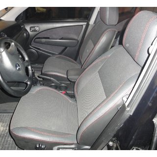 Авточехлы SoyuzAuto Premium Mitsubishi Outlander 2001-2006 гг. фото 1