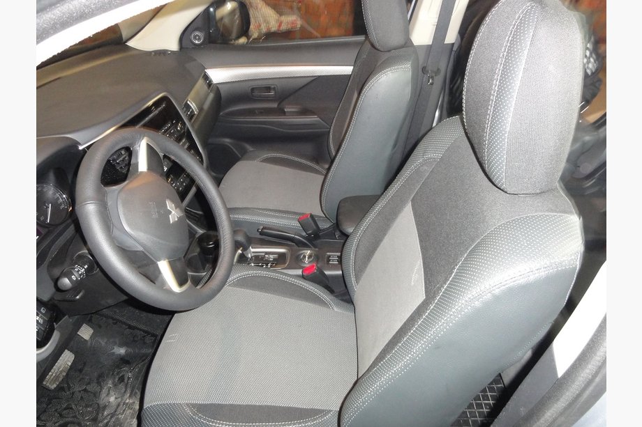 Mitsubishi Outlander 2012-2021 гг. Авточехлы SoyuzAuto Premium Image