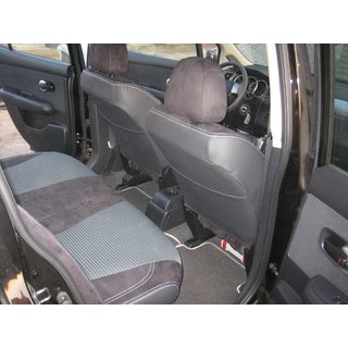 Авточехлы SoyuzAuto Premium Nissan Tiida 2011-2014 гг. фото 2