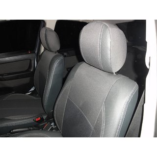 Авточехлы (Эко-кожа↗Ткань, Premium) Opel Astra G classic 1998-2012 гг. фото 2