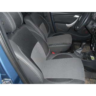 Новинка! Авточехлы из экокожи Brothers Premium Dacia Logan I 2008-2012 гг. фото 1