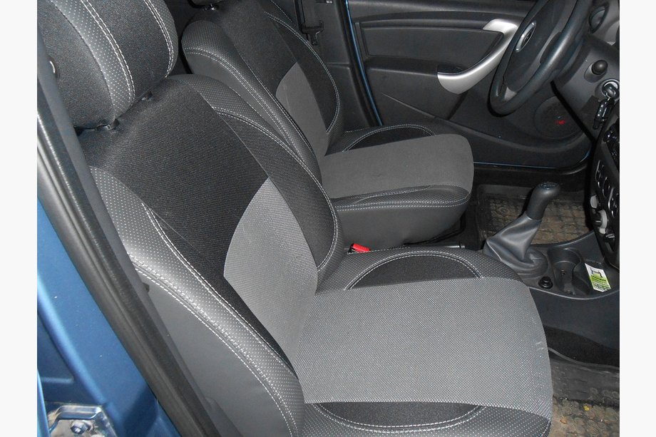 Dacia Logan I 2008-2012 гг. Новинка! Авточехлы из экокожи Brothers Premium Image