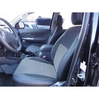 Авточехлы Premium (2013+) Toyota Hilux 2006-2015 гг. фото 1