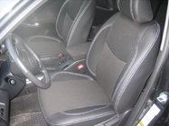 Авточехлы (Эко-кожа↗Ткань, Premium) фото 1