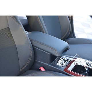 Авточехлы (Эко-кожа↗Ткань, Premium) Toyota Camry 2011–2017 гг. фото 3