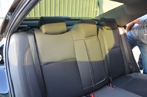 Toyota Camry 2011–2017 гг. Авточехлы (Эко-кожа↗Ткань, Premium) фото 4