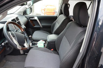 Авточехлы (Эко-кожа + Ткань, Premium) фото 1