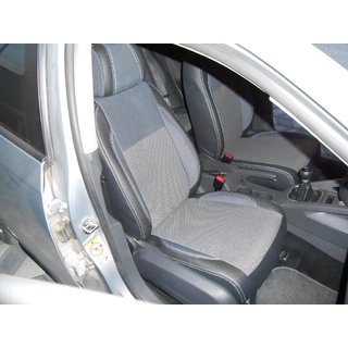 Авточехлы (Эко-кожа↗Ткань, Premium) Volkswagen Jetta 2006-2011 гг. фото 1
