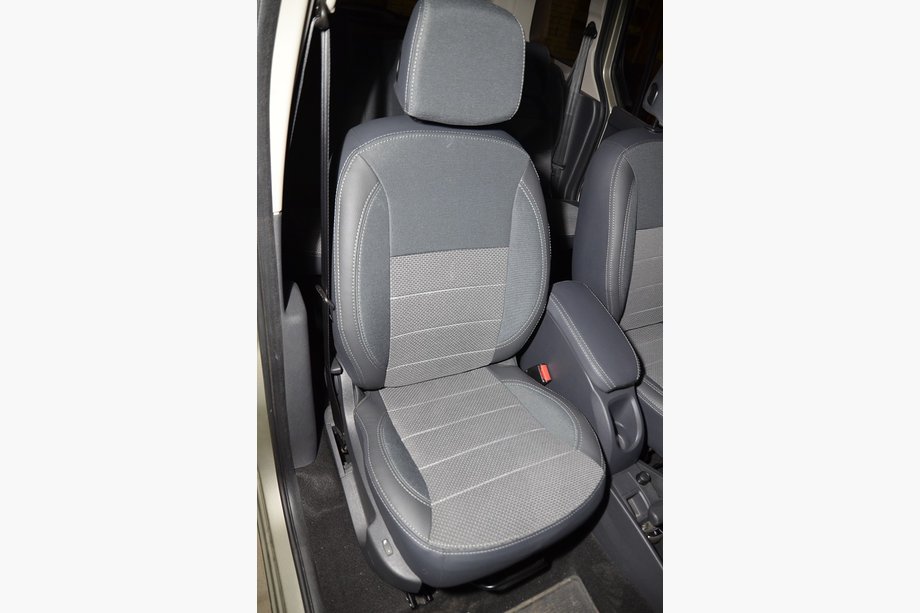 Mercedes Citan 2013-2021 гг. Авточехлы (Эко-кожа↗Ткань, Premium) На Передние Сиденья Фото 6