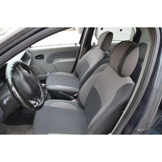 Новинка! Модельные авточехлы из экокожи Brothers Premium Dacia Logan I 2005-2008 гг. фото 1
