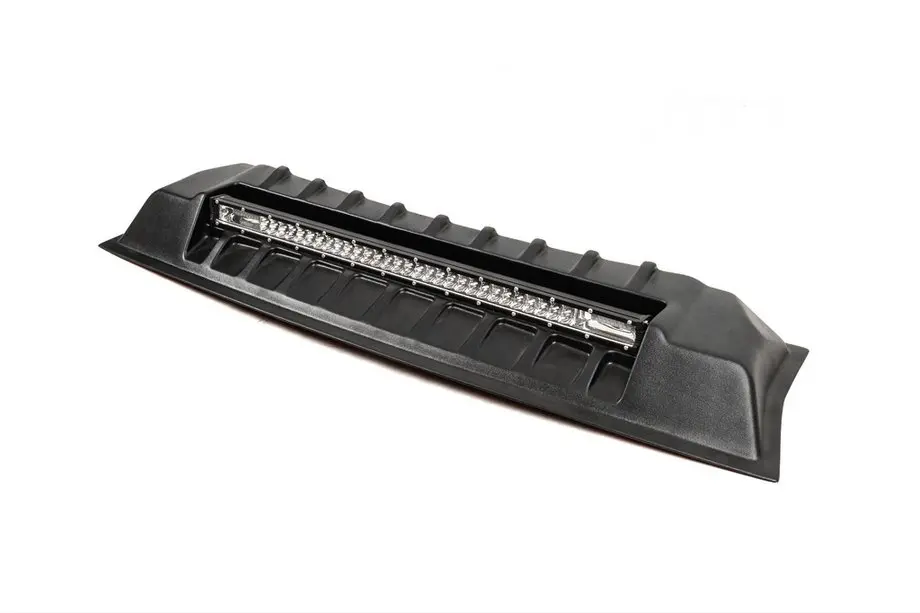 Jeep Cherokee KL 2013- гг. Козырек лобового стекла V3 (LED) Фото 6