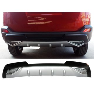 Накладка на задний бампер PZ415-X0462-00 (2013-2016) Toyota Rav 4 2013-2018 гг. фото 3