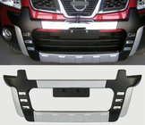 Nissan Qashqai 2010-2014 гг. Передний диффузор V2 (пластик) фото 1