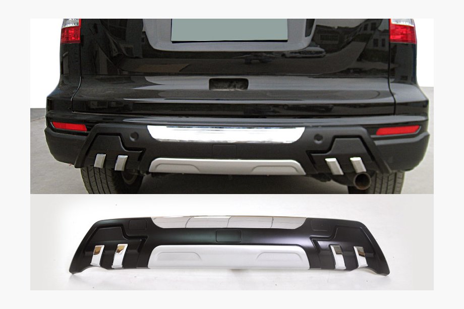Honda CRV 2007-2011 гг. Задний Диффузор V4 (2010-2012) Image