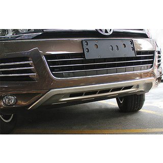 Передний лип V2 (2010-2015) Volkswagen Touareg 2010-2018 гг. фото 1