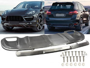 Porsche Cayenne 2010-2017 гг. Передние и задние накладки на бампер Cixtai (2010-2014) фото 1