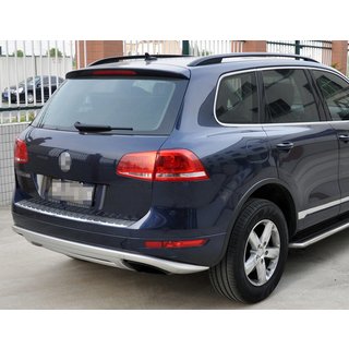 Задний Диффузор V2 (2010-2014) Volkswagen Touareg 2010-2018 гг. фото 1