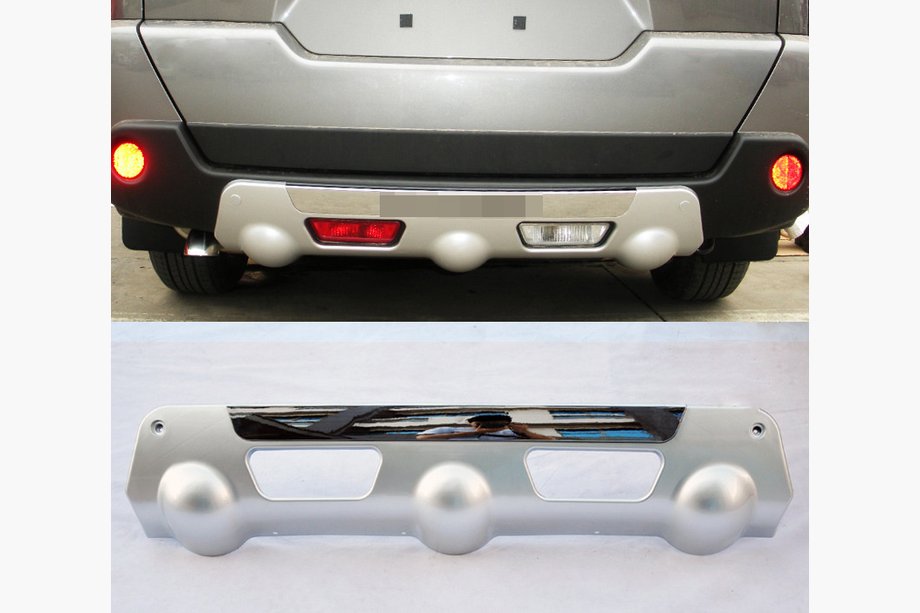 Nissan X-trail T31 2007-2014 гг. Накладка на задний бампер (2007-2014) Image