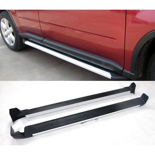 Боковые Подножки Оригинал (2 шт, Алюминий) Nissan X-trail T31 2007-2014 гг. фото 1