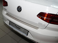Volkswagen Passat B8 2015-2023 гг. Накладка на задний бампер Nataniko (нержавейка) фото 1