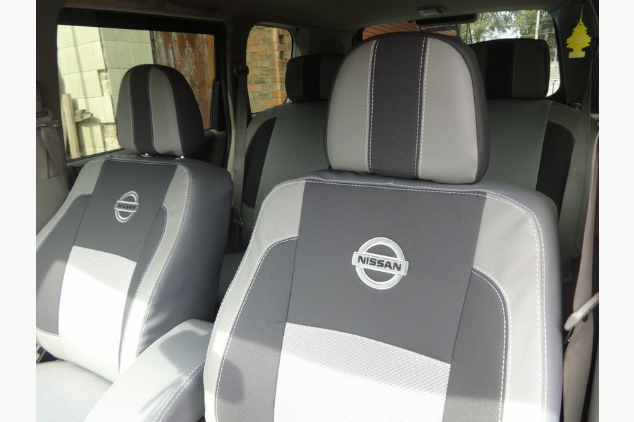 Nissan X-trail T30 2002-2007 гг. Авточехлы (Экокожа↗Ткань, Premium) Image