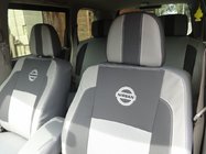 Nissan X-trail T30 2002-2007 гг. Авточехлы (Экокожа↗Ткань, Premium) фото 1