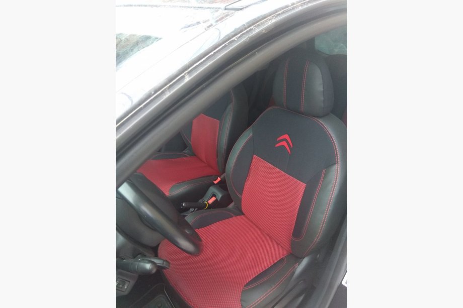 Авточехлы (Экокожа↗Ткань, Premium) Image